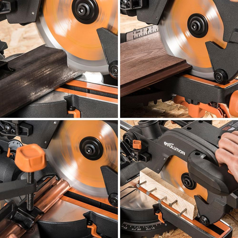 Evolution R255TCT-28MS Multi-Material Blade 255mm x 28T