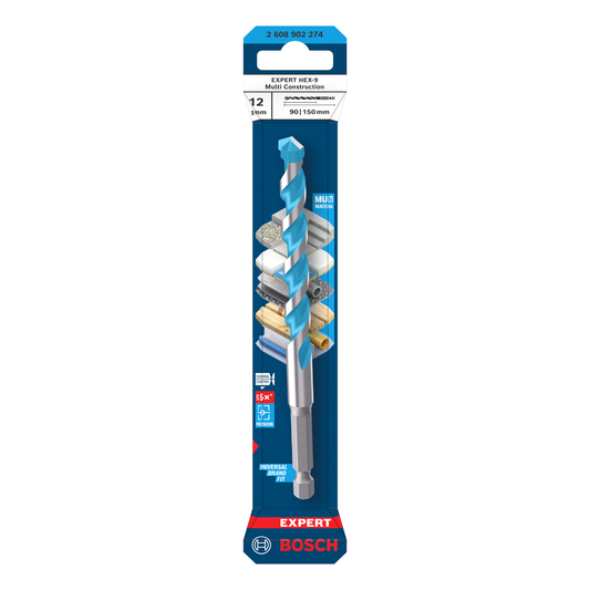Bosch 2608902274 EXPERT CYL-9 Multi Construction Drill Bit 12 x 90 x 150mm