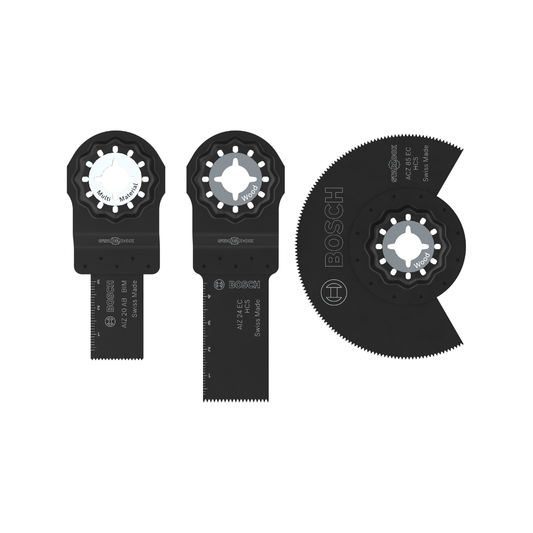 Bosch 2608669333 Basic Starlock Multi-Tool Blade Set for Wood (3 Piece)