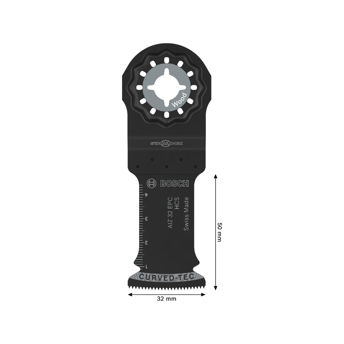 Bosch AIZ32EPC Starlock Wood Cutting Blade 32 x 60mm