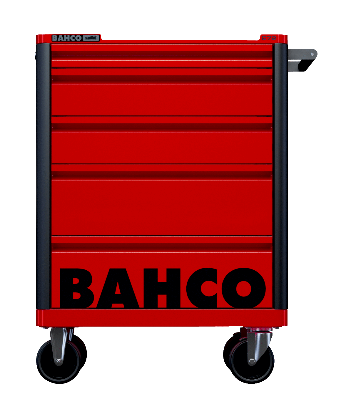 Bahco 5 Drawer Tool Trolley Red E72 Workshop Cabinet Storage HUB 26in 1472K5RED